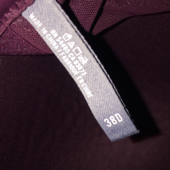 SOLD !Maroon aerie bra - Picture 4 of 4